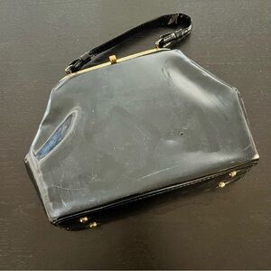 Vintage Black and Gold Purse